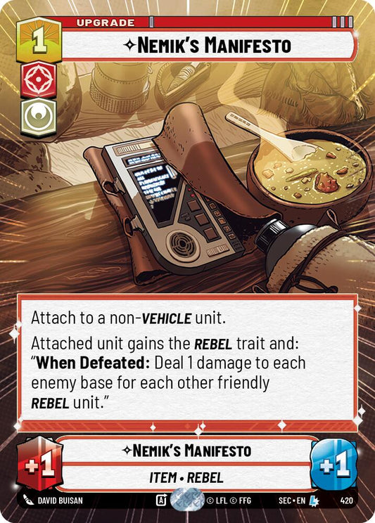 Nemik's Manifesto (Hyperspace)