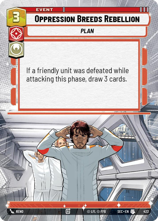 Oppression Breeds Rebellion (Hyperspace)