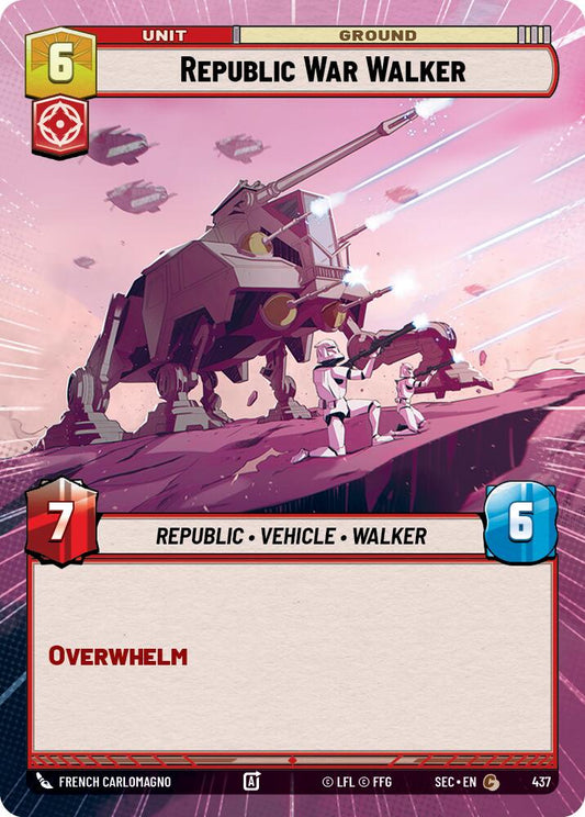 Republic War Walker (Hyperspace)