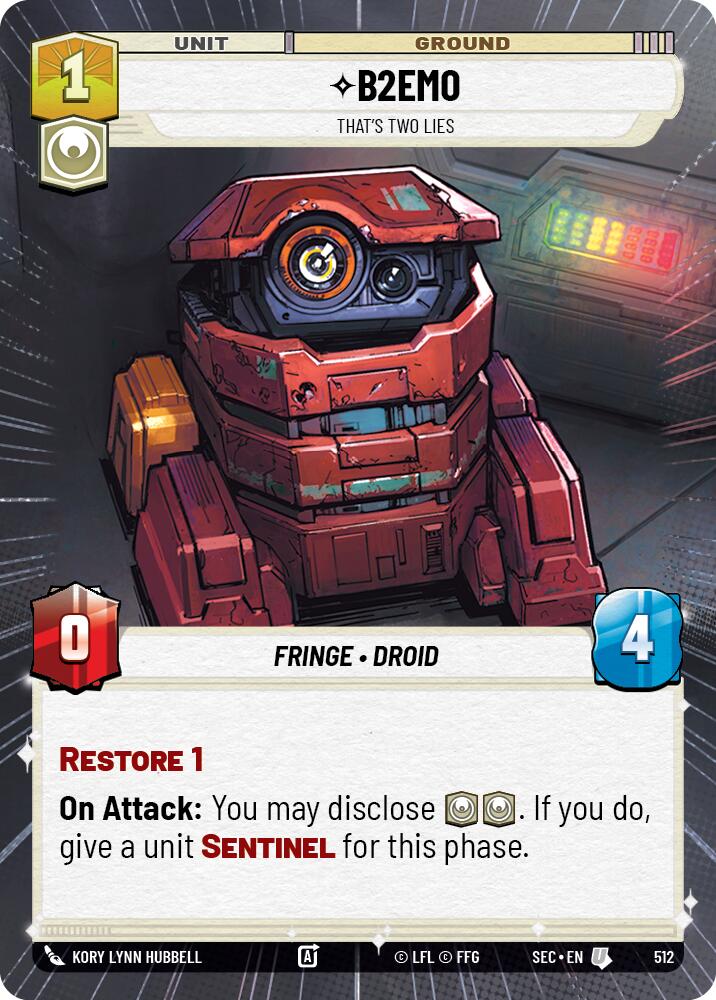 B2EMO - That's Two Lies (Hyperspace)