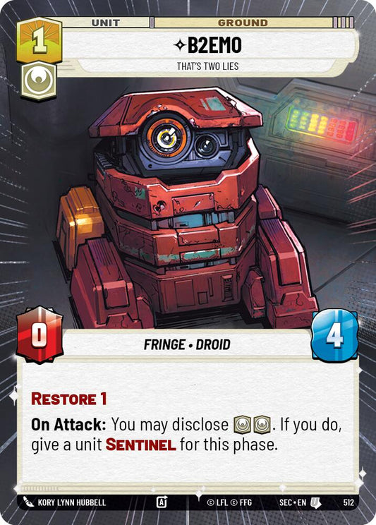 B2EMO - That's Two Lies (Hyperspace)