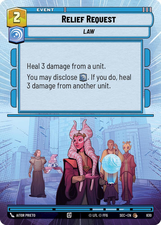 Relief Request (Hyperspace Foil)