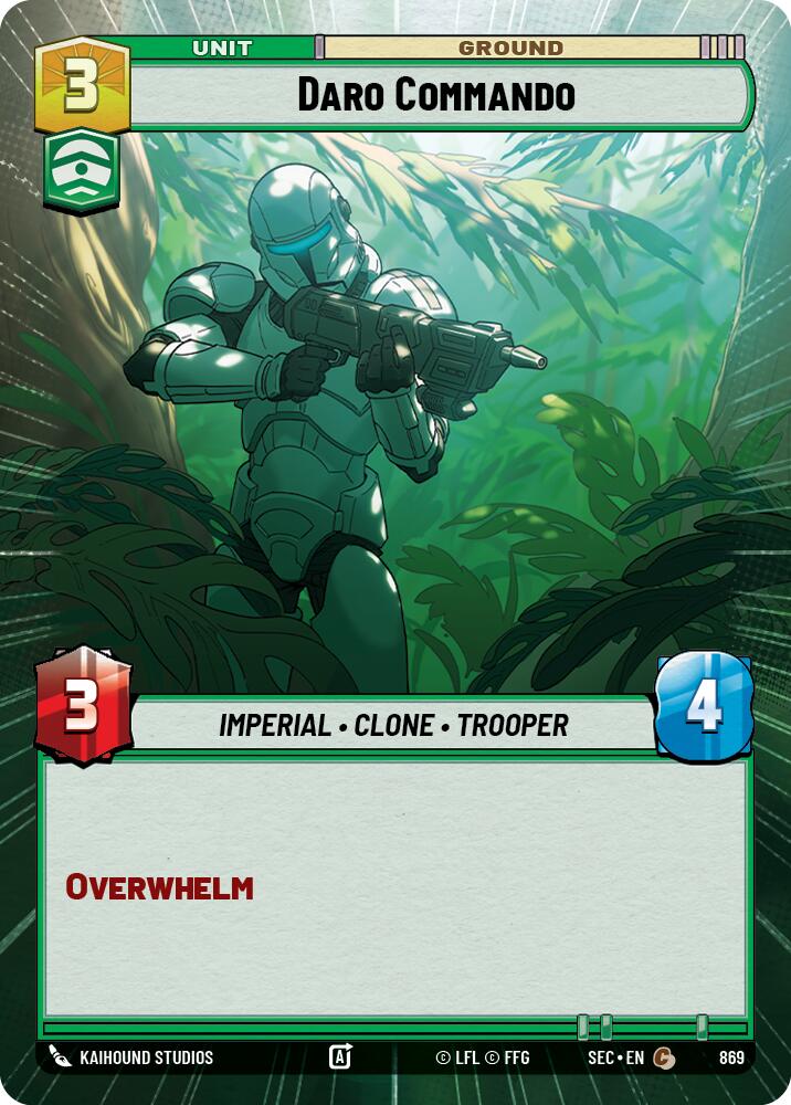 Daro Commando (Hyperspace Foil)