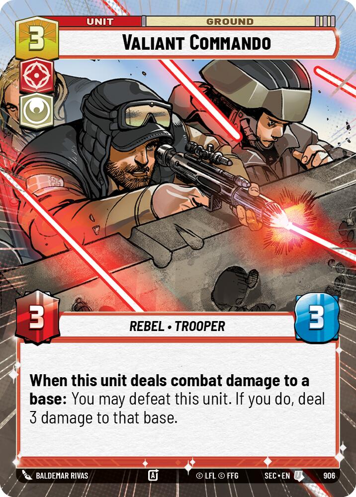 Valiant Commando (Hyperspace Foil)