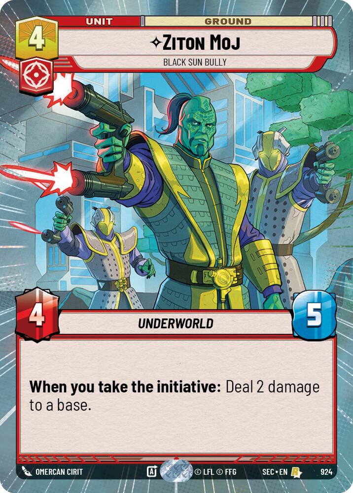 Ziton Moj - Black Sun Bully (Hyperspace Foil)