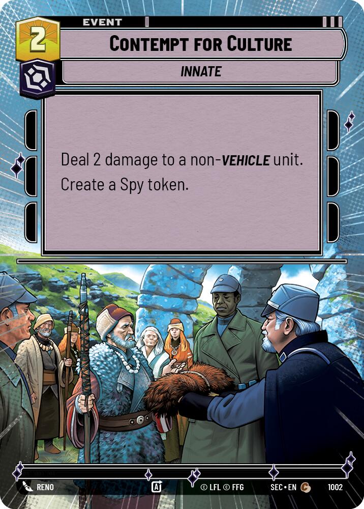 Contempt for Culture (Hyperspace Foil)