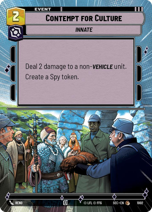 Contempt for Culture (Hyperspace Foil)
