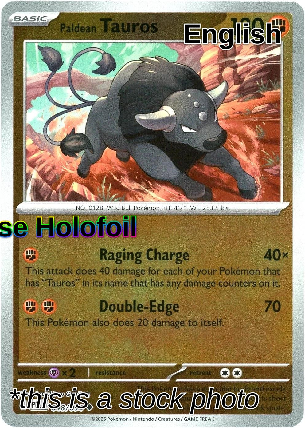 Paldean Tauros