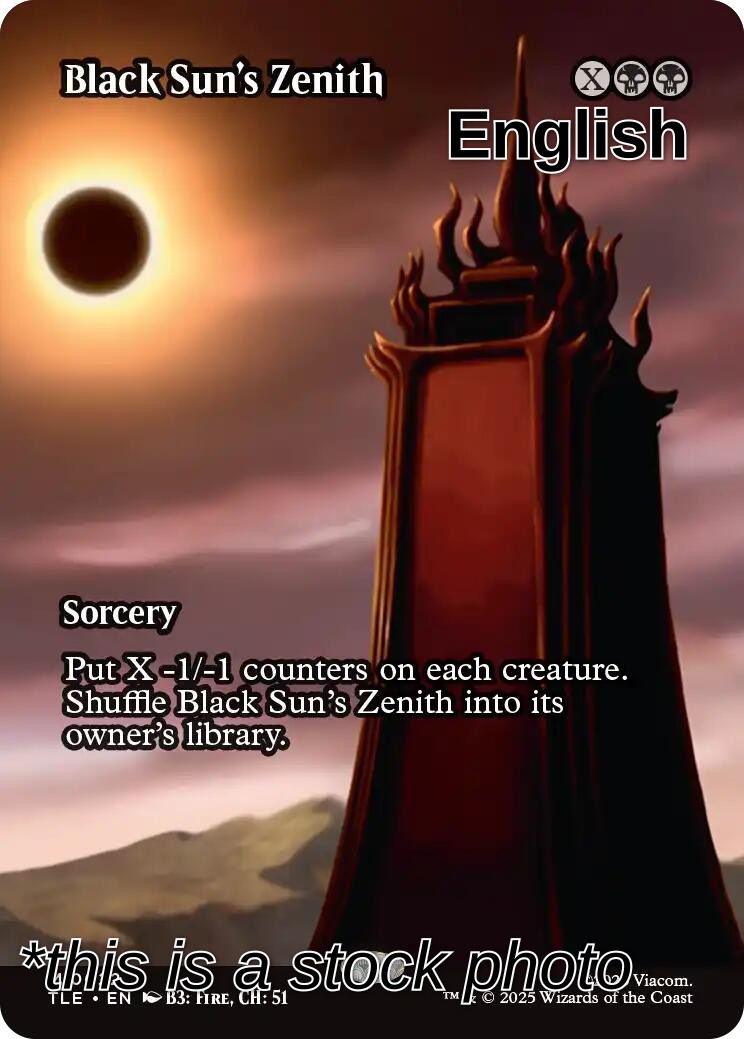 Black Sun's Zenith (Borderless)