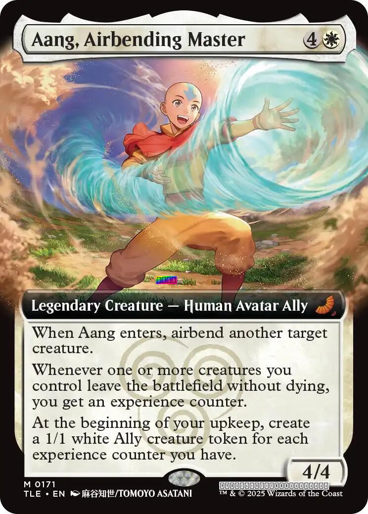 Aang, Airbending Master (Extended Art)