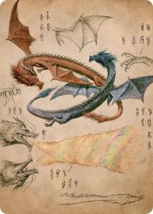 Ran and Shaw Art Card