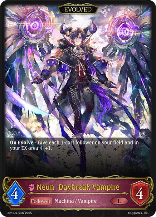 Neun, Daybreak Vampire (Evolved)