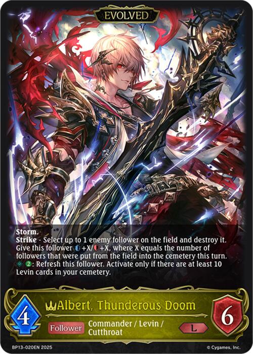 Albert, Thunderous Doom (Evolved)