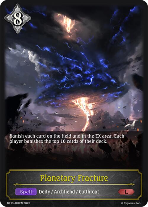 Planetary Fracture