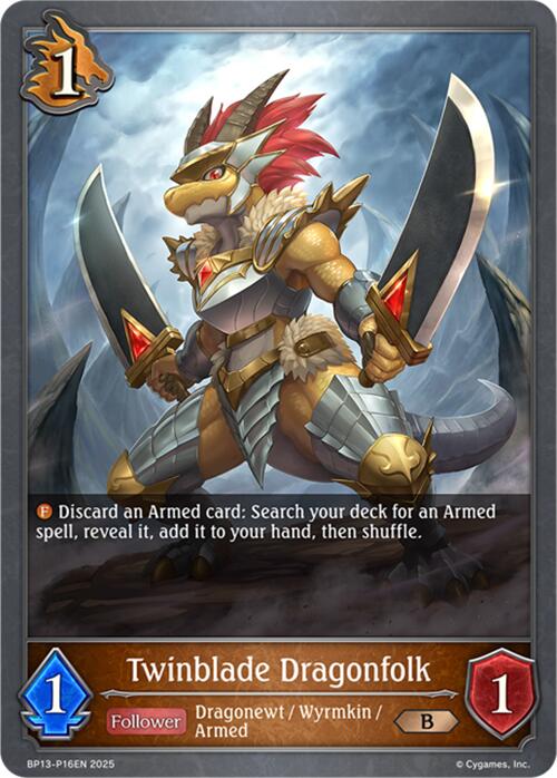 Twinblade Dragonfolk - P16 (Foil)