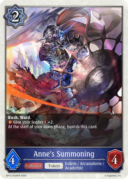 Anne's Summoning - P29 (Foil)