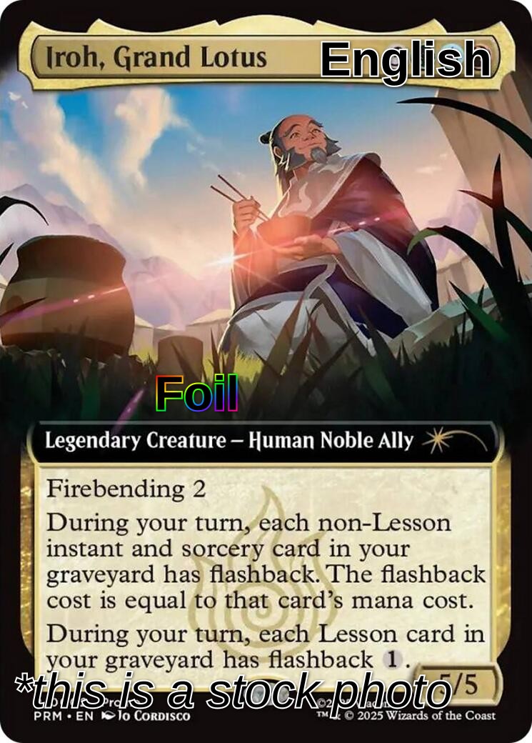 Iroh, Grand Lotus (Extended Art)