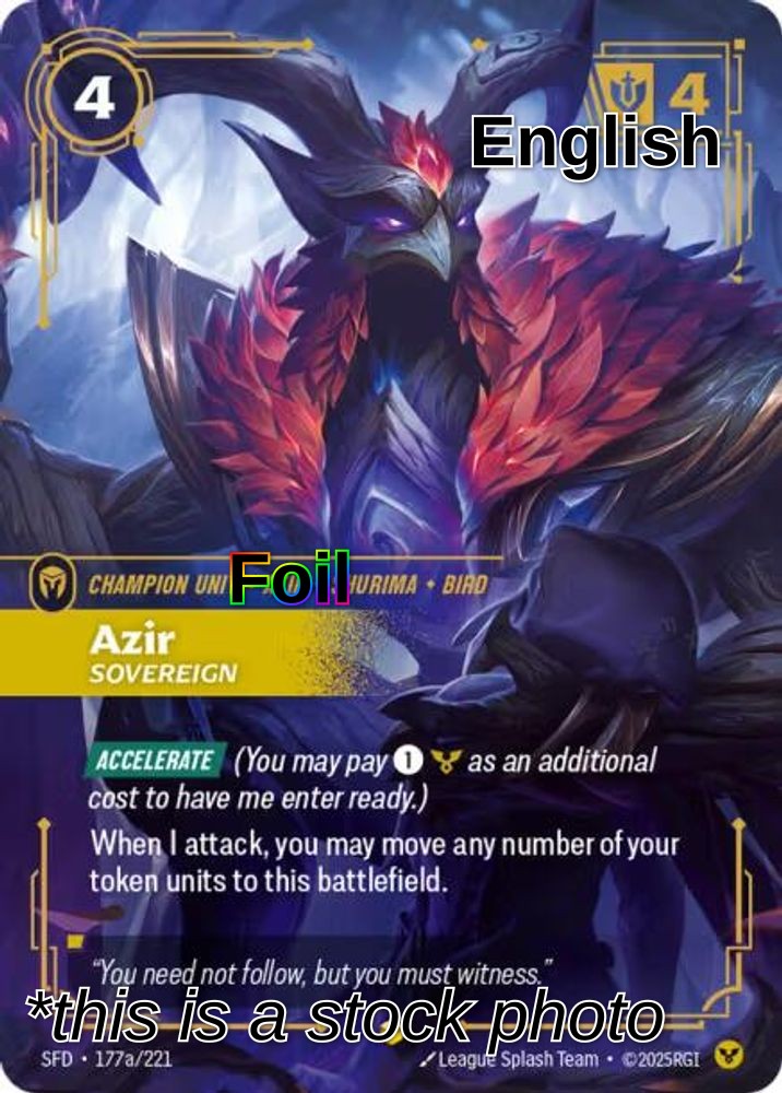 Azir, Sovereign (Alternate Art)