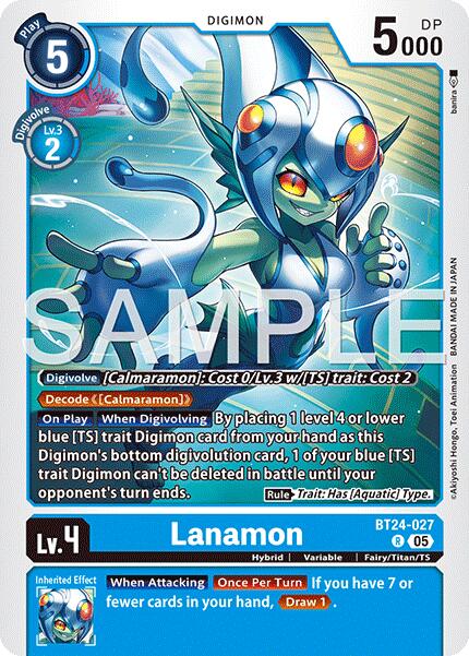 Lanamon [BT-24 - BT24-027 R] - Étrangère du Temps