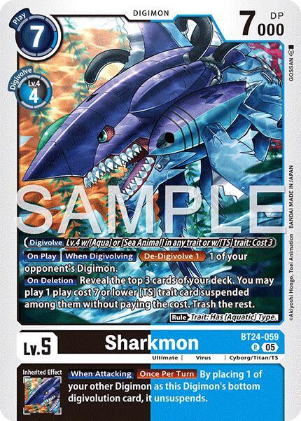 Sharkmon [BT-24 - BT24-059 R]
