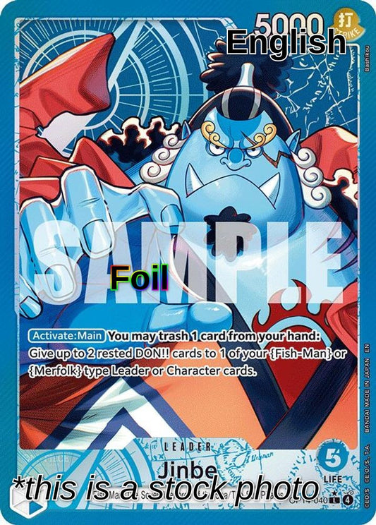 Jinbe - OP14-040 (Alternate Art)