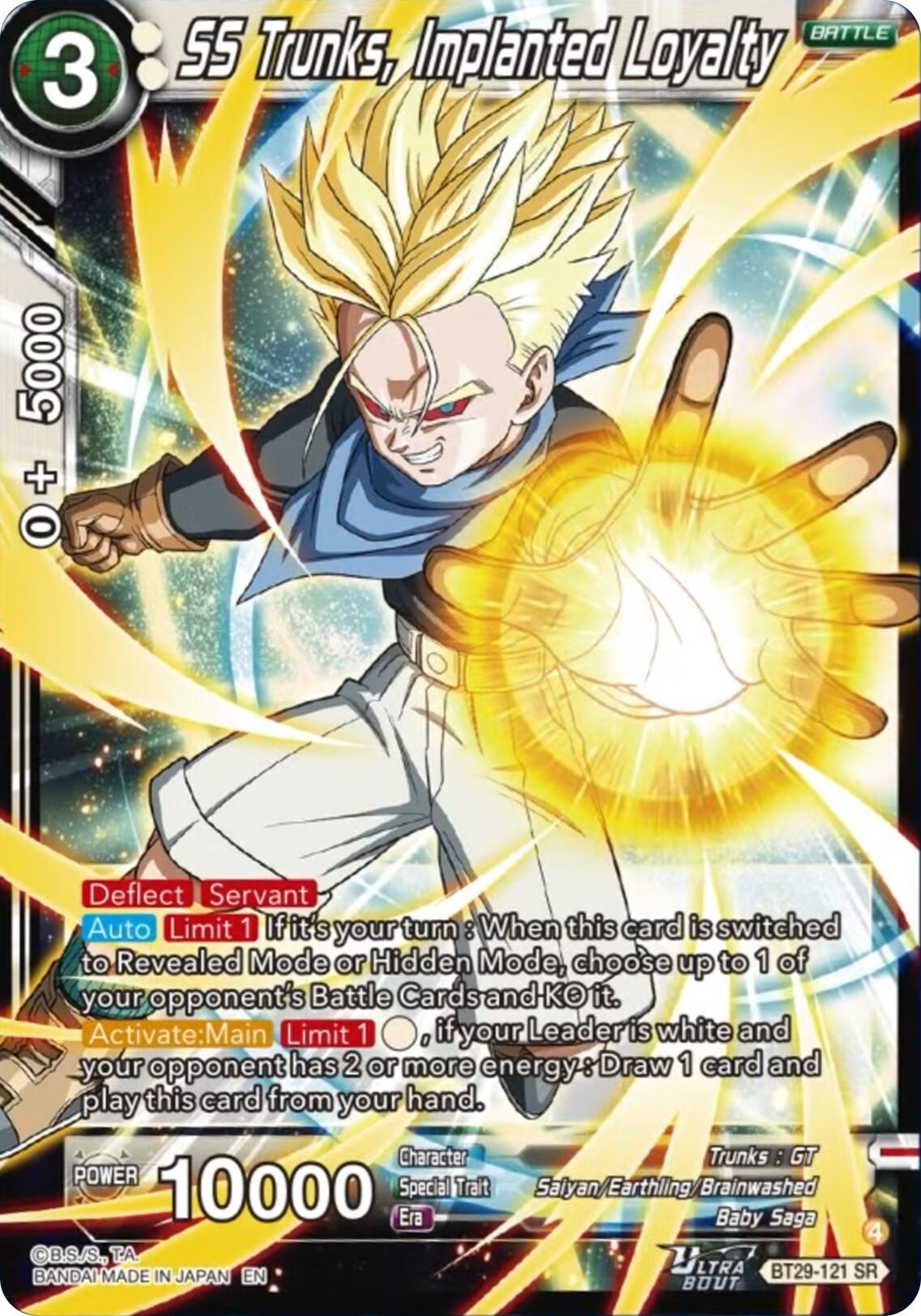 SS Trunks, Implanted Loyalty