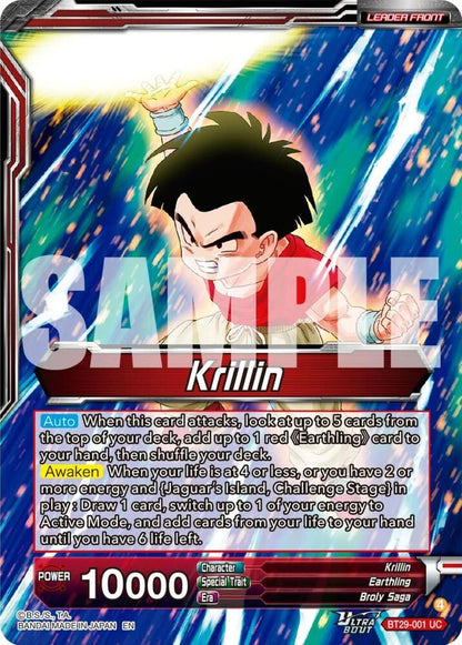 Krillin // Krillin, Grown-up Support (SLR) (Back)