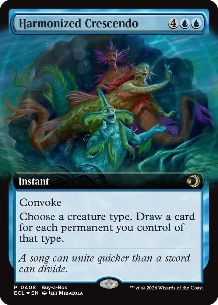Harmonized Crescendo (Extended Art) [BABP - 408] - Buy-A-Box Promos
