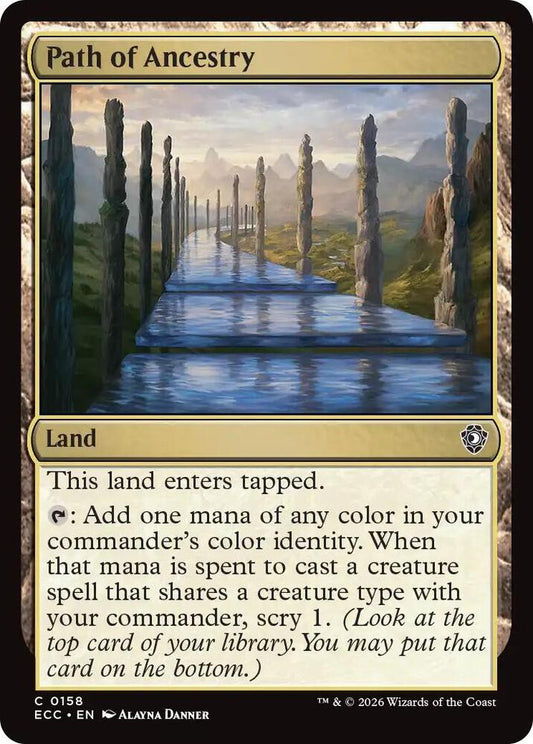 Path of Ancestry [ECC - 158] - Commander: Lorwyn Eclipsed