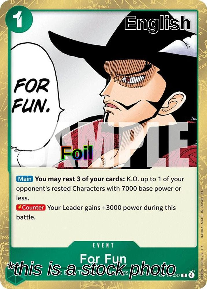 For Fun