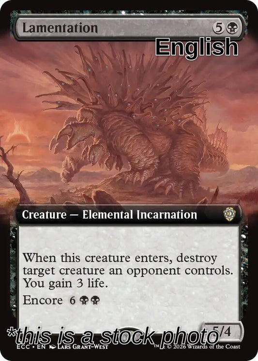 Lamentation (Extended Art)