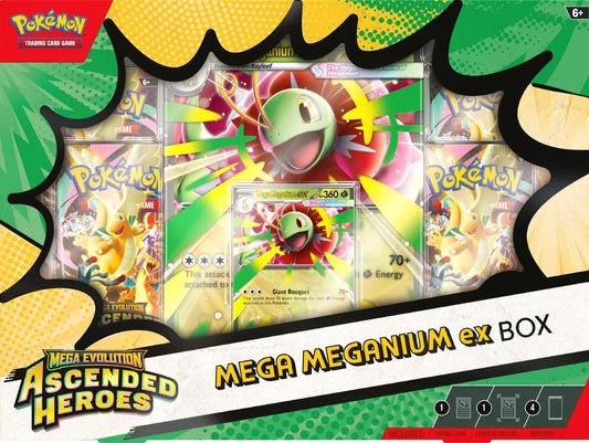 Ascended Heroes Mega Meganium ex Box