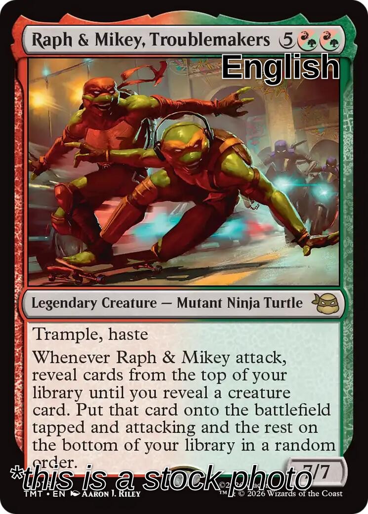 Raph & Mikey, Troublemakers