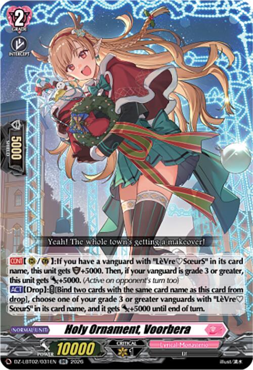 Holy Ornament, Voorbera