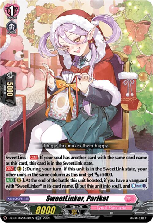 SweetLinker, Parlket