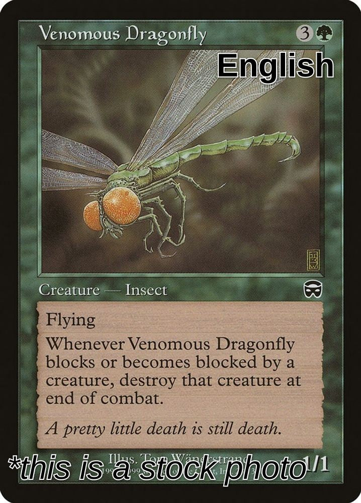 Venomous Dragonfly