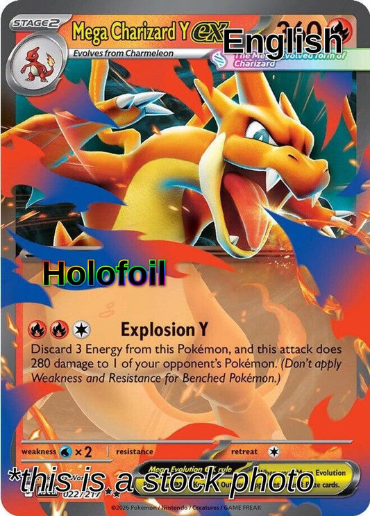 Mega Charizard Y ex - 022/217