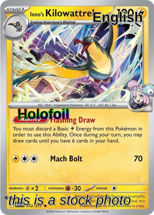 Iono's Kilowattrel