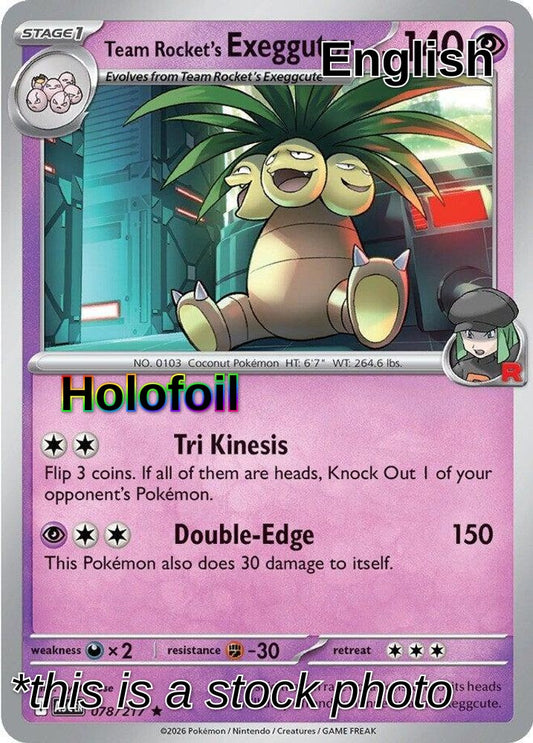 Team Rocket's Exeggutor
