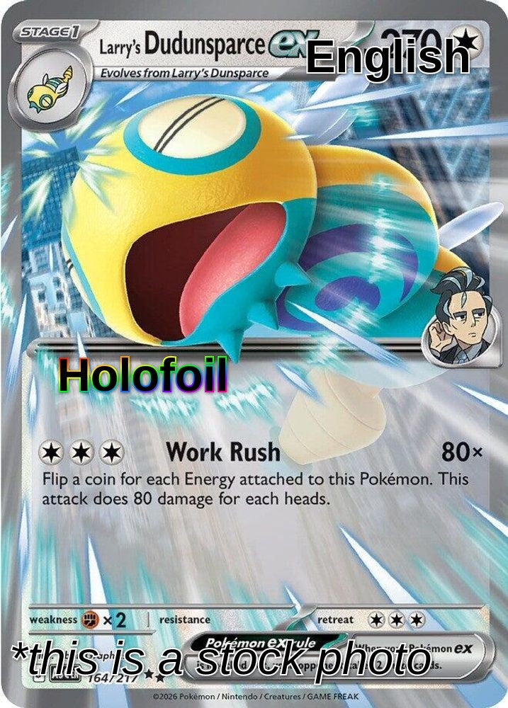 Larry's Dudunsparce ex