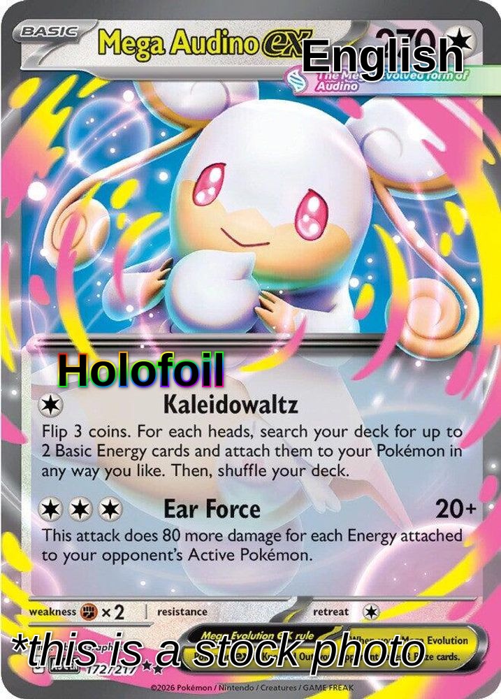Mega Audino ex - 172/217