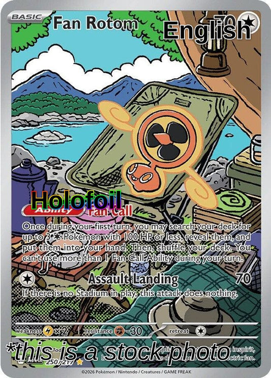 Fan Rotom - 250/217