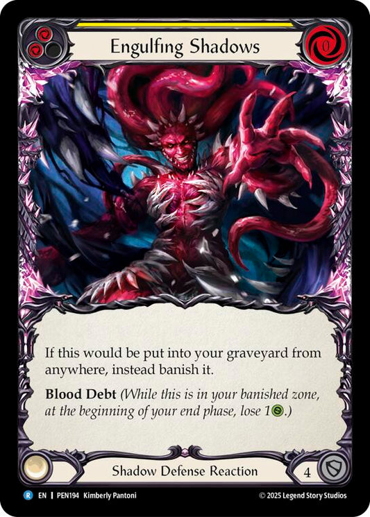 Engulfing Shadows (Yellow)