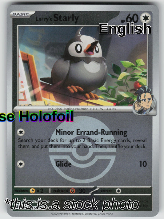 Larry's Starly (Poke Ball)