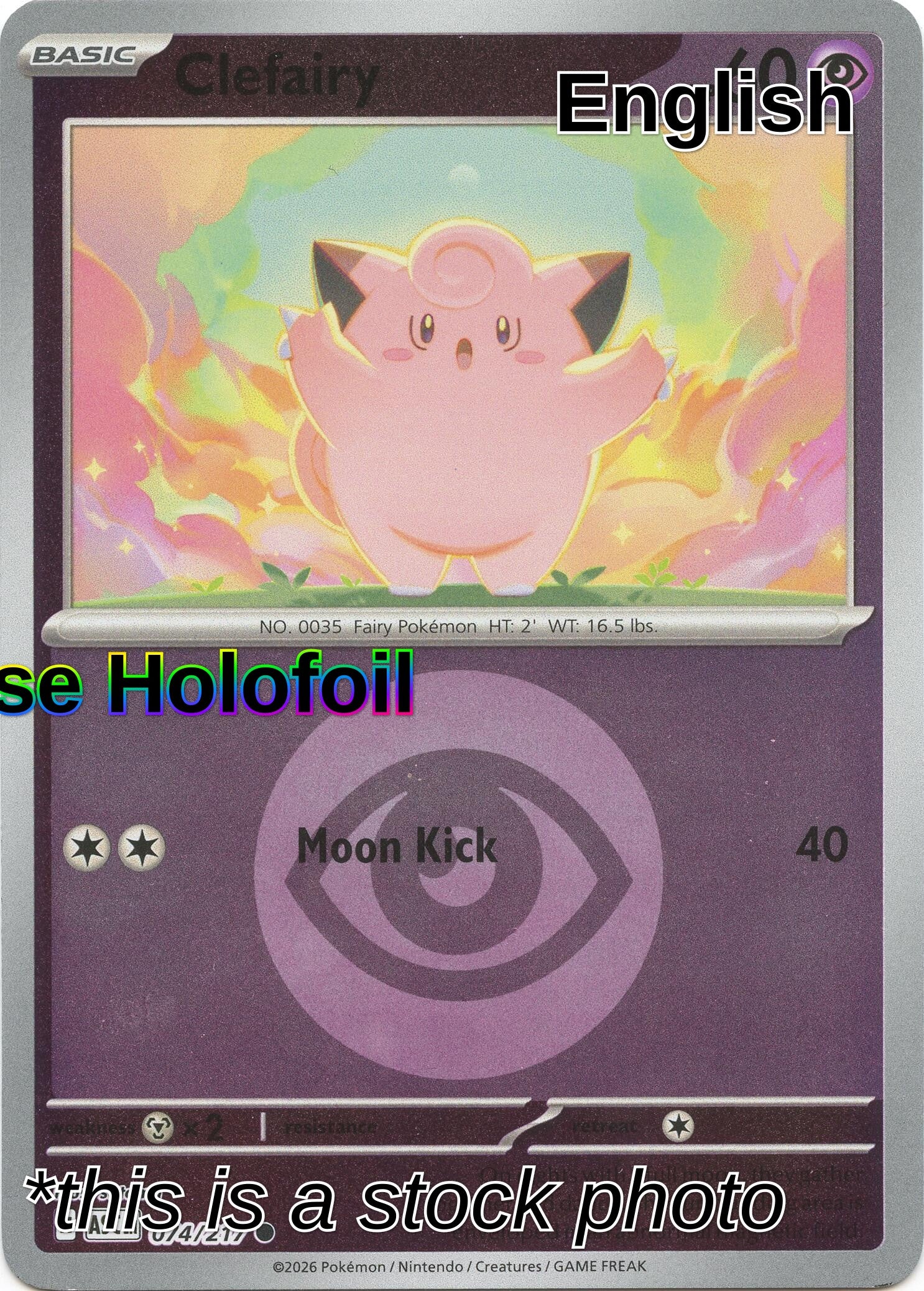 Clefairy (Energy Symbol Pattern)