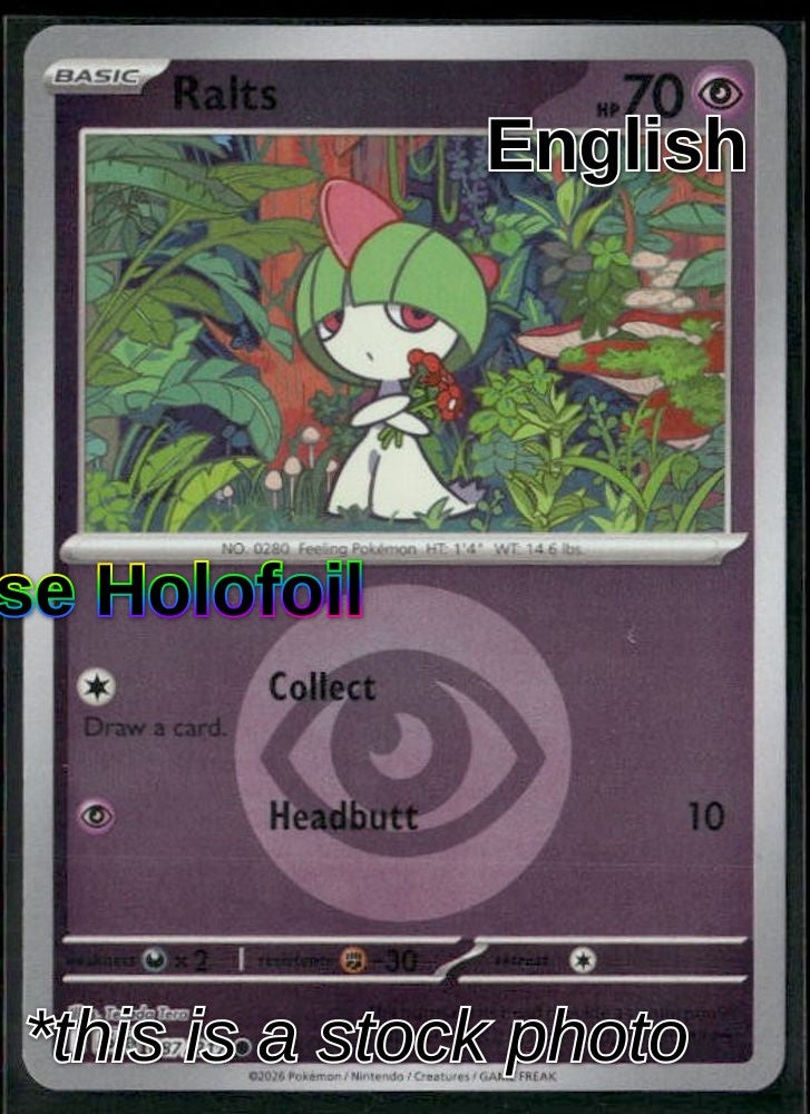 Ralts (Energy Symbol Pattern)