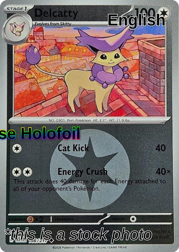 Delcatty (Energy Symbol Pattern)