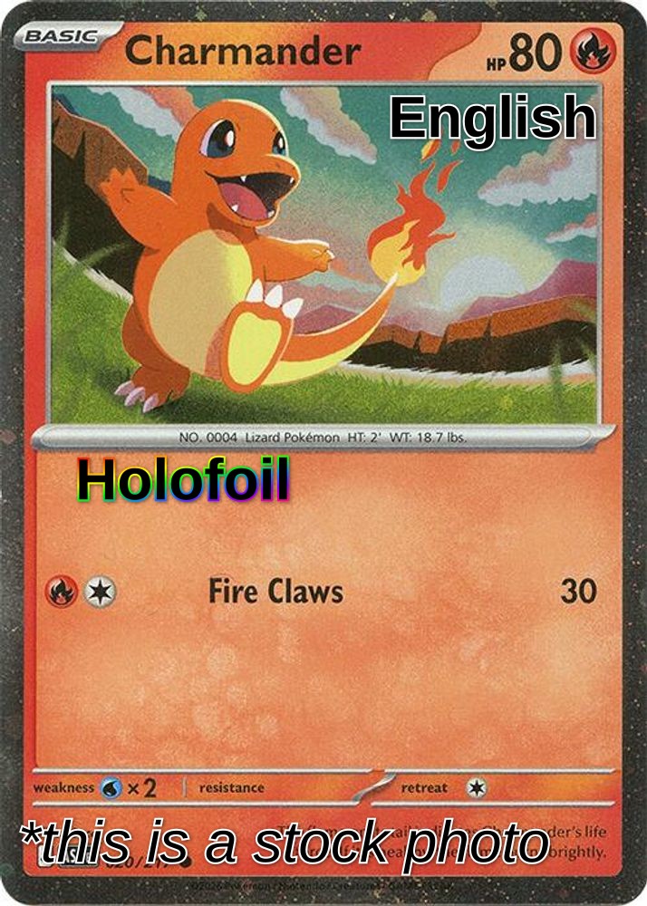 Charmander - 020/217 (Cosmos Holo)