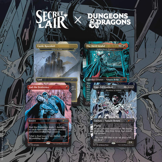Secret Lair Drop: Secret Lair x Dungeons & Dragons: Strahd's Descent - Non-Foil Edition