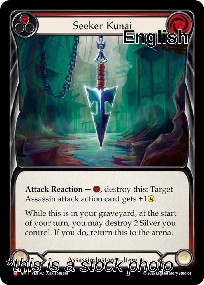 Seeker Kunai (Red)